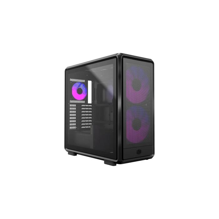 CASE RGB COOLER MASTER MASTERFRAME 600 MESH MID TOWER TEMPLADO MF600M-KGNN-S01 NEGRO