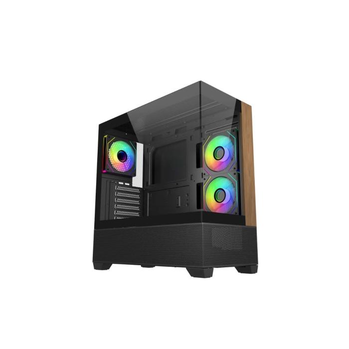 CASE COOLER MASTER E690 + FUENTE GOLD 750 V3NM + ENFRIAMIENTO HYPER 212 SPECTRUM V3 E690-KHNN75-SA0