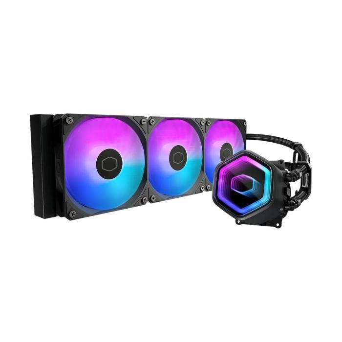 ENFRIAMIENTO LIQUIDO RGB COOLER MASTER MASTERLIQUID 360 CORE II 360MM AM4/AM5 Y LGA 1851 / 1700 EN ADELANTE MLW-D36M-A18PA-R1