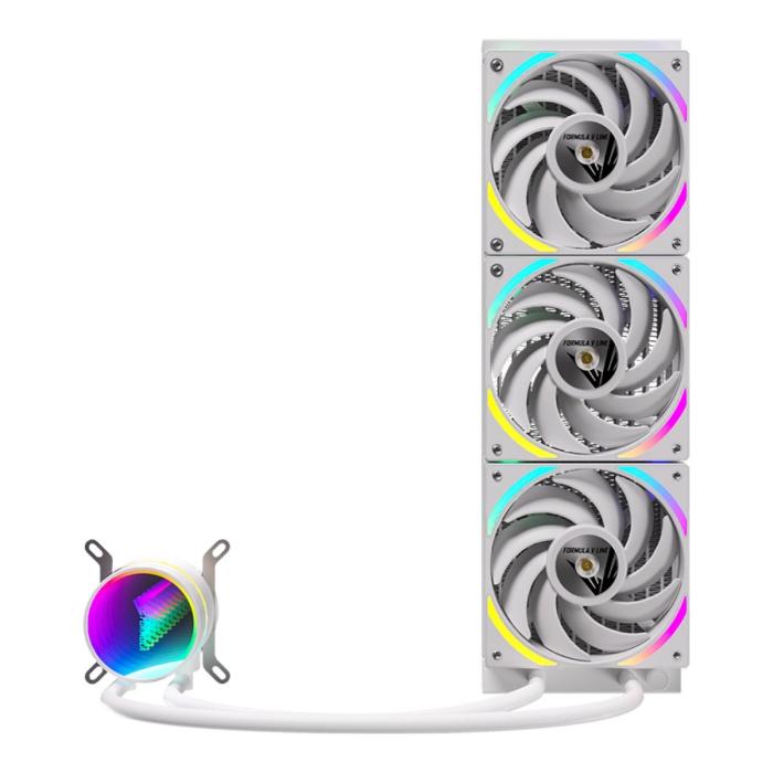 ENFRIAMIENTO LIQUIDO FORMULA V OASIS L360 ARGB WH 360MM LGA1700/AM5 4711401661405 BLANCO