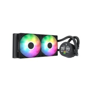 ENFRIAMIENTO LIQUIDO RGB AEROCOOL ABYSS L240R DIGI WHT AIO 240MM LGA115X-1851/ AM5/AM4