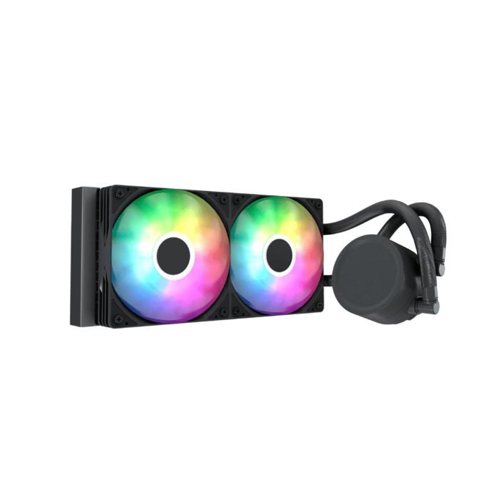 ENFRIAMIENTO LIQUIDO RGB AEROCOOL ABYSS L240R DIGI WHT AIO 240MM LGA115X-1851/ AM5/AM4