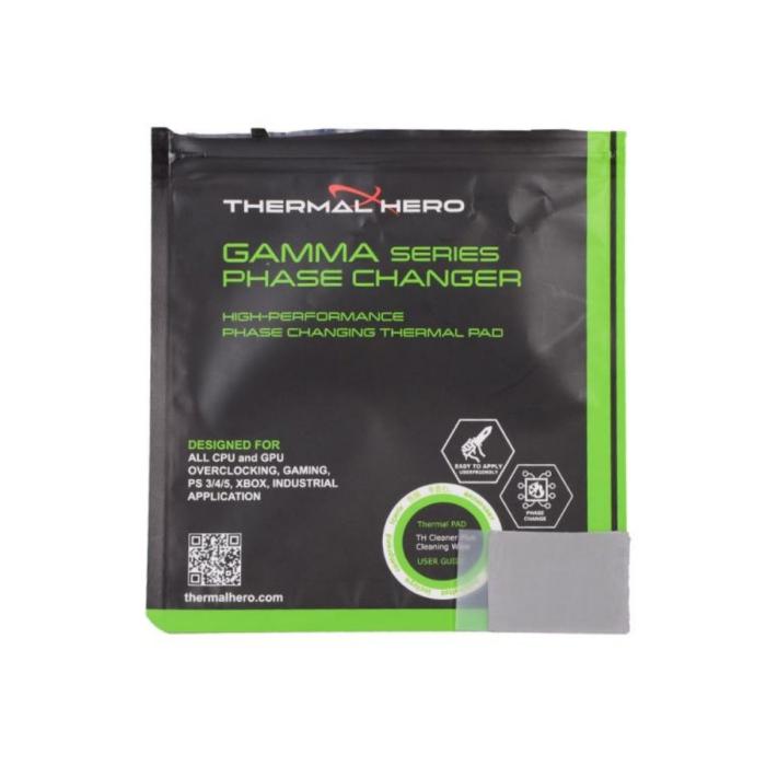 PARCHE TÉRMICO THERMAL HERO FASE GAMMA 13W/M K 0.2MM CPU/GPU 40x40MM TH-710044