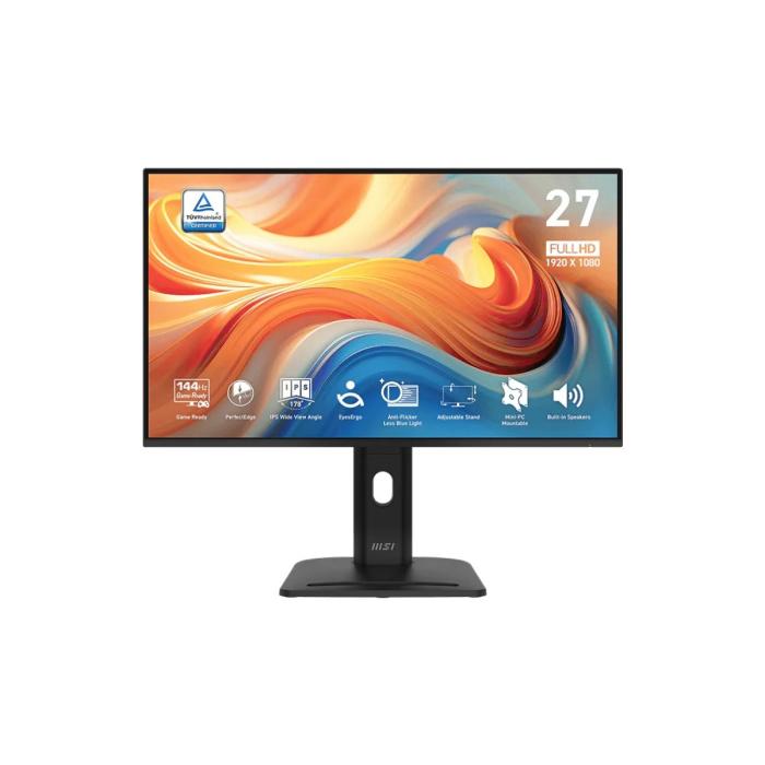 MONITOR MSI PRO MP275PG E14 27 PULG PLANA 1920 X 1080 144 HZ PANEL IPS ADAPTIVE-SYNC 9S6-3PE49M-004