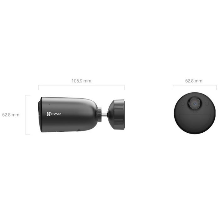 EZVIZ - Network surveillance camera - EB3 2K Solar Kit