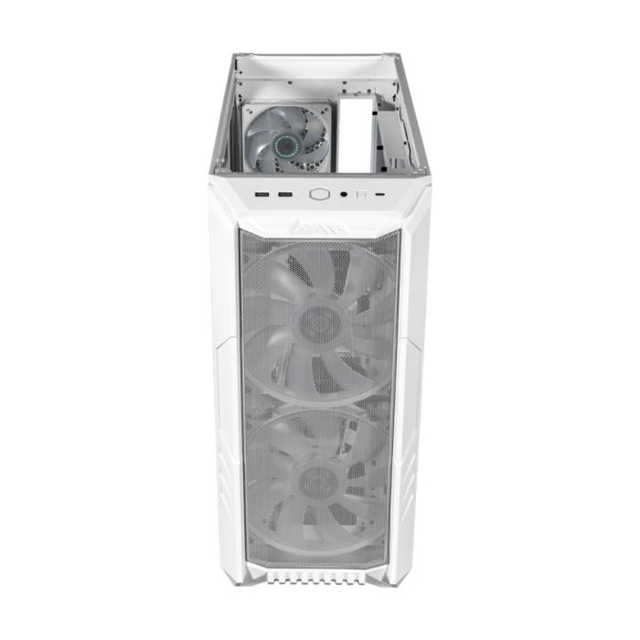 CASE GAMING RGB COOLER MASTER HAF 500 MID TOWER 2 VENTILADORES DE 200MM Y 2 DE 120MM CON VIDRIO LATERAL Y MALLA FRONTAL H500-WGNN-S00