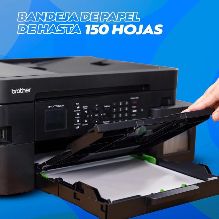 IMPRESORA BROTHER MFCT930DW TANQUE DE TINTA 4 EN 1 WI-FI / ETHERNET / USB 2.0 / IMPRESIÓN DESDE USB / AIRPRINT / MOPRIA DUPLEX AUTOMÁTICO