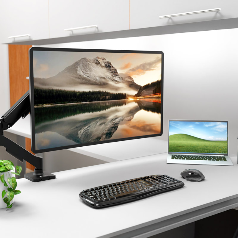 Klip Xtreme - desktop to mobile mounting kit - up to 32" gas spring