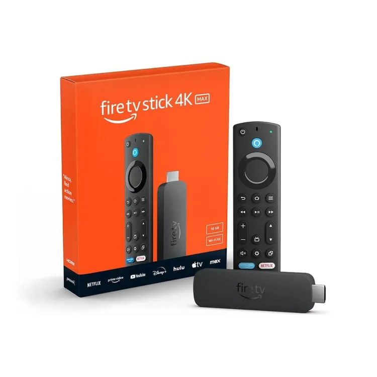 FIRE TV STICK AMAZON MAX 4K STREAMING DEVICE WIFI 6 /4K B0BP9SNVH9-B