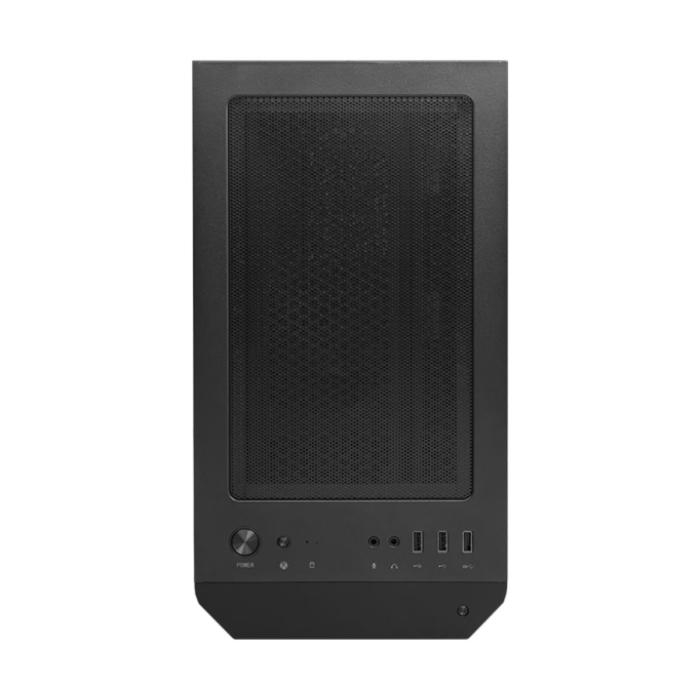 CASE RGB MSI MAG FORGE M100A MINI TOWER VENTILADORES 4 DE 120MM CON VIDRIO LATERAL Y MALLA FRONTAL 306-7G20A21-809