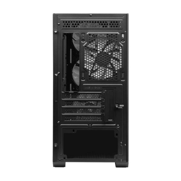 CASE RGB MSI MAG FORGE M100A MINI TOWER VENTILADORES 4 DE 120MM CON VIDRIO LATERAL Y MALLA FRONTAL 306-7G20A21-809