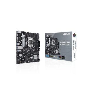 TARJETA MADRE ASUS PRIME H610M-K LGA1700 MICRO-ATX DDR5 90MB1GA0-MVAAY0 BLANCO / NEGRO