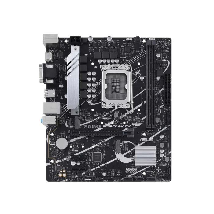 TARJETA MADRE ASUS PRIME H610M-K LGA1700 MICRO-ATX DDR5 90MB1GA0-MVAAY0 BLANCO / NEGRO