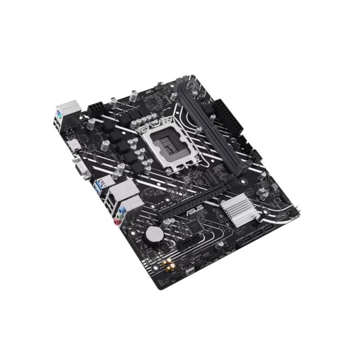 ASUS - PRIME H610M-K - Motherboard - Micro ATX - LGA1700 Socket - Intel H610 - para Core i7 / para Core i5 / para Core i3 / para Celeron / para Pentium - Intel HD Graphics - DDR5