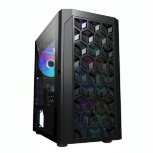 CASE GAMING EAGLE WARRIOR CG06AKRA001C MINI TOWER SIN VENTILACIÓN INCLUIDA CON VIDRIO LATERAL Y MALL