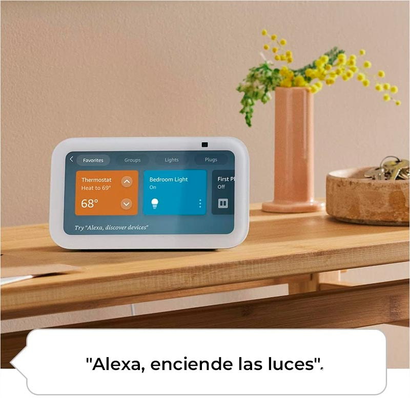 AMAZON ECHO SHOW 5 GEN 3 CON PANTALLA TACTIL B09B2SBHQKC NEGRO