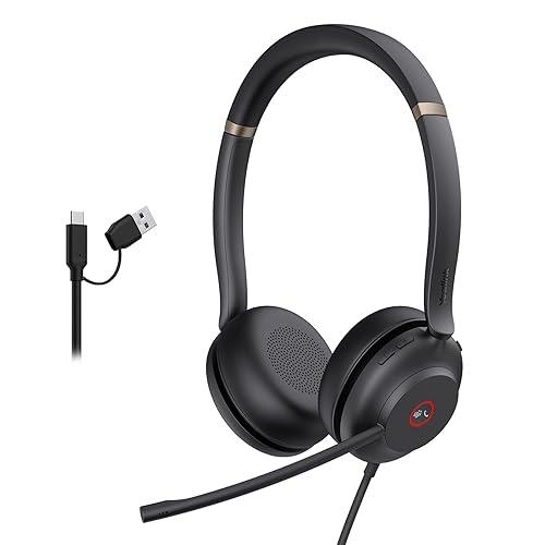 HEADSET YL DUAL TEAMS USB A/C HD AI