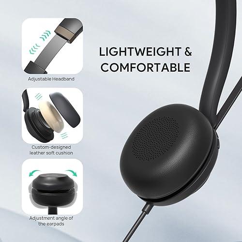 HEADSET YL DUAL TEAMS USB A/C HD AI