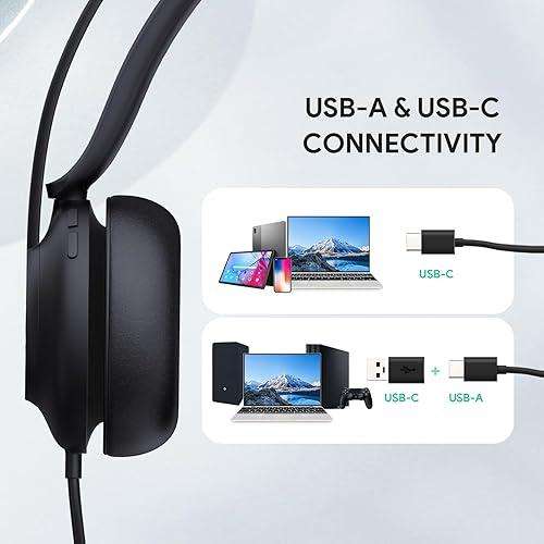 HEADSET YL DUAL TEAMS USB A/C HD AI