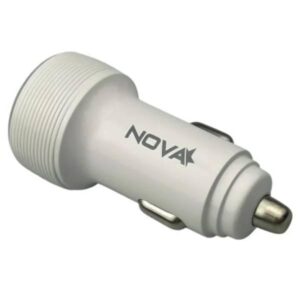 CARGADOR DE CARRO NOVA PA036EBC001C 36W 1 PUERTO USB-C Y 1 PUERTO USB-A CARGA RAPIDA
