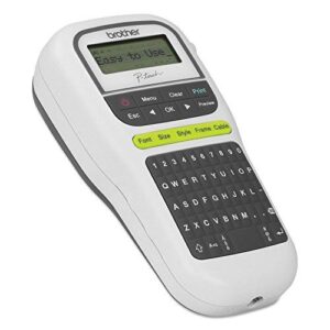IMPRESORA DE ETIQUETA BROTHER PTH110 20MM/SEG PORTÁTIL 2 LINEAS DE IMPRESIÓN