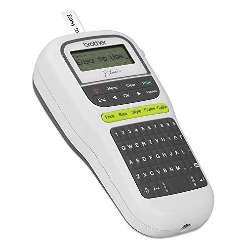IMPRESORA DE ETIQUETA BROTHER PTH110 20MM/SEG PORTÁTIL 2 LINEAS DE IMPRESIÓN