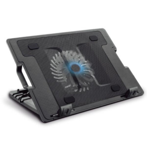BASE PARA LAPTOP NOVA FHC78800001C 2 PUERTOS USB COMPATIBLE PARA PRODUCTOS DE HASTA 15.6"