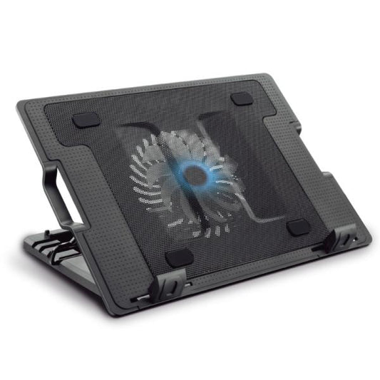 BASE PARA LAPTOP NOVA FHC78800001C 2 PUERTOS USB COMPATIBLE PARA PRODUCTOS DE HASTA 15.6"