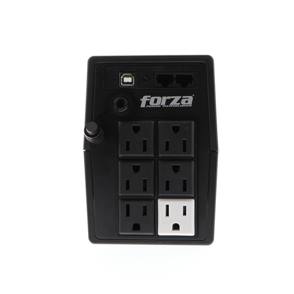 Forza - UPS - Line interactive - 360 Watt - 600 VA - 120 V - 6 NEMA Outlets