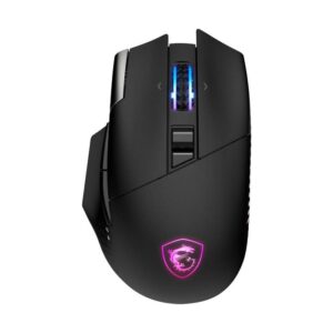 MOUSE GAMING RGB MSI VERSA PRO INALÁMBRICO 2.4 GHZ / BLUETOOTH ALÁMBRICO USB 26000 DPI S12-4301360-CLA