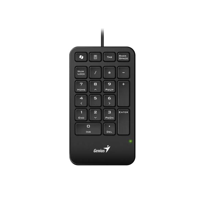TECLADO GENIUS NUMPAD 125 MEMBRANA ALAMBRICO USB-C 31300019401