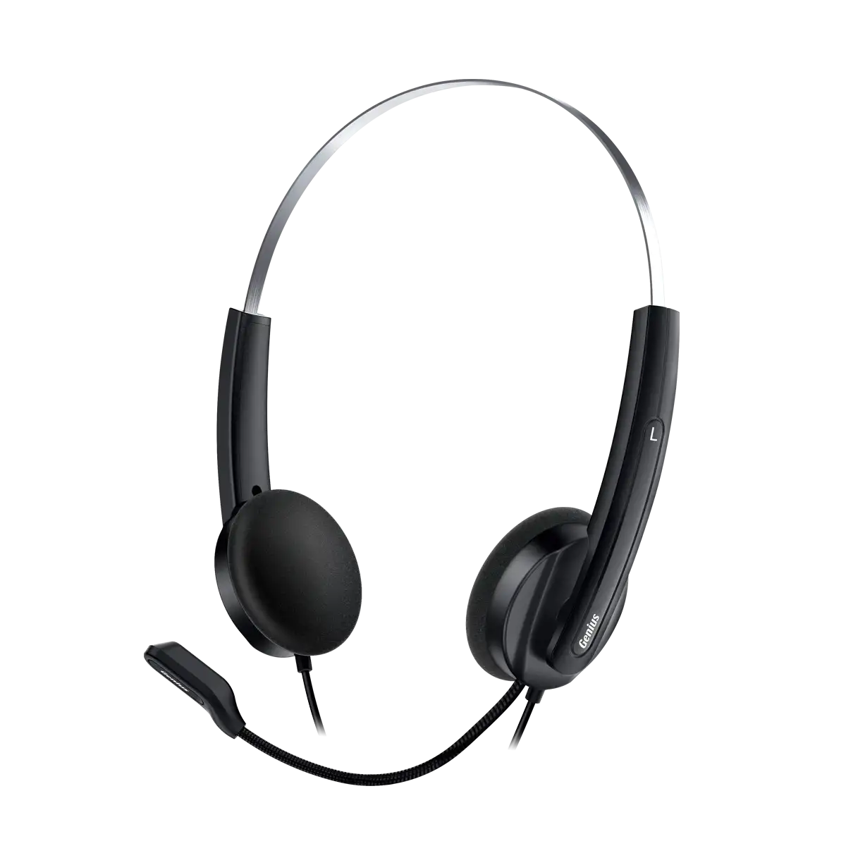HEADSET GENIUS RS2 HS-220U ALAMBRICO USB 2.4M DE CABLE 31710020402
