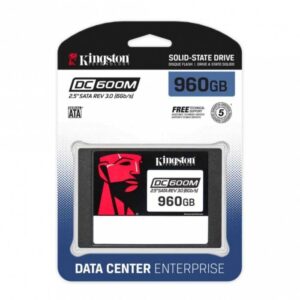 Kingston DC600M - SSD - Mixed Use - 960 GB - interno - 2.5" - SATA 6Gb/s