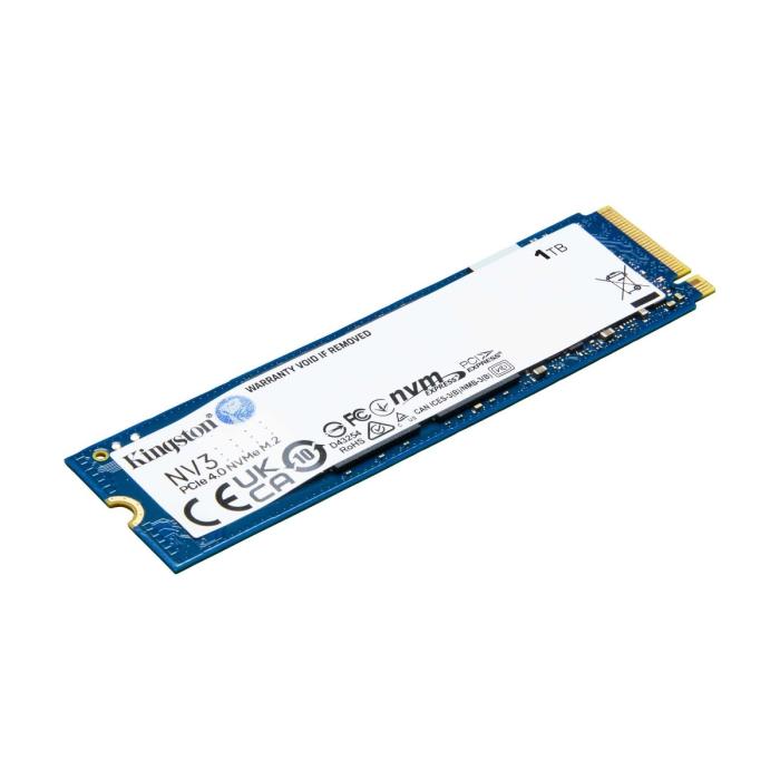 HD INTERNO SOLIDO 1TB PCIe 4.0 NVMe KINGSTON NV3 SNV3S/1000G