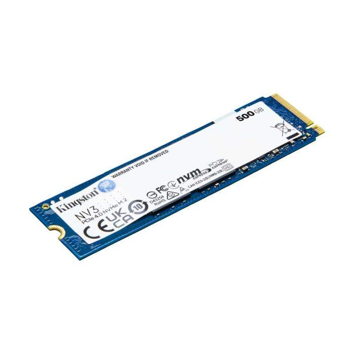 HD INTERNO SOLIDO 500GB M.2 PCIe 4.0 NVMe KINGSTON NV3 SNV3S/500G