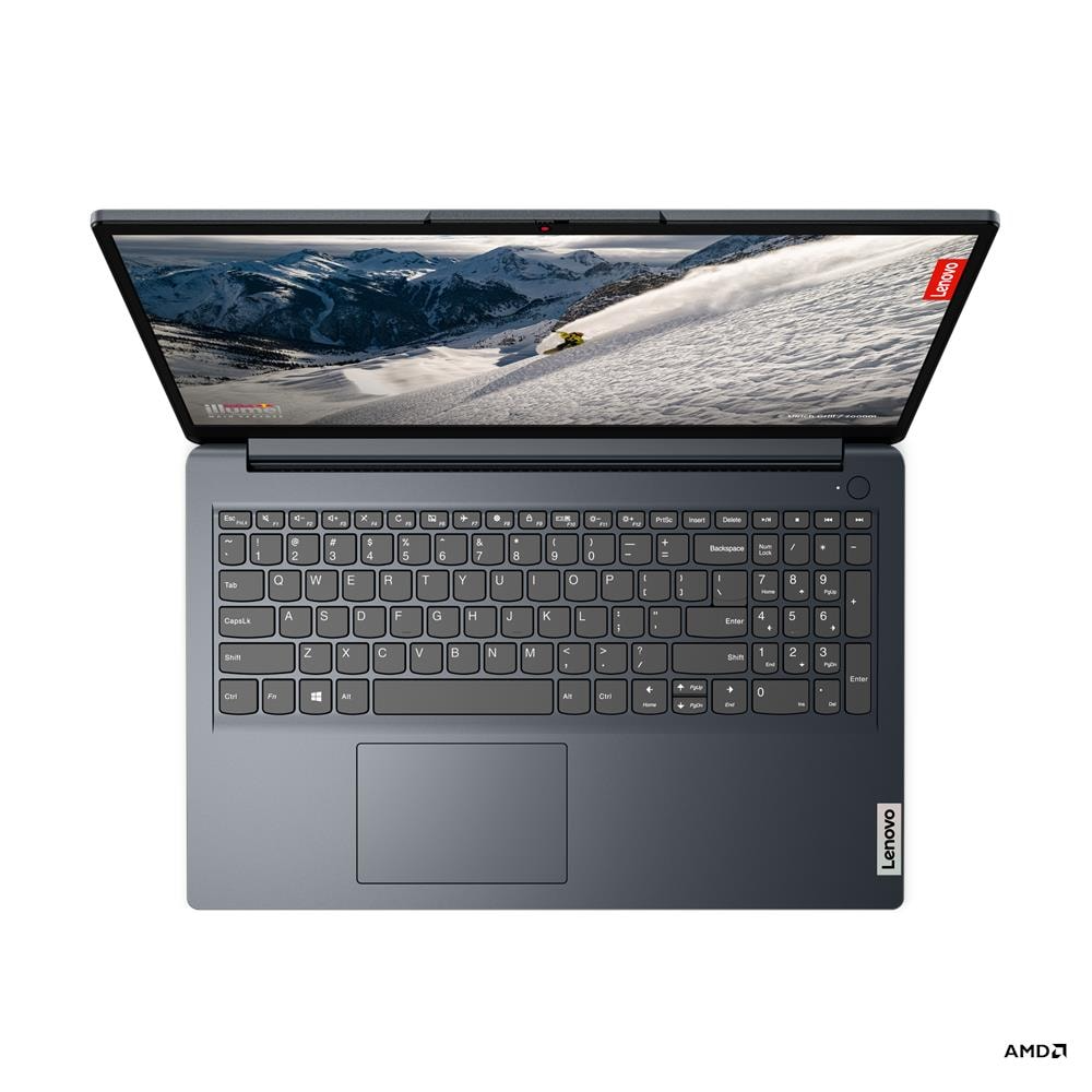 LAPTOP LENOVO IDEAPAD 1 15.Plg RYZEN 5-7520U 8GB 256GB WIN 11 INGLÉS 82VG00WXUS AZUL