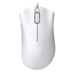 Razer DeathAdder Essential - White Edition - ratón - ergonómico - diestro - óptico - 5 botones - cableado - USB - blanco