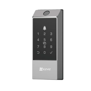 CERRADURA INTELIGENTE EZVIZ CS-DL04-R100-WBCP-GR(M)(O-STD) (E) CON CODIGO DE ACCESO WIFI 2.4 GHZ 310500562