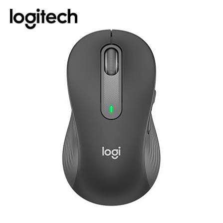 Logitech Signature M650 L LEFT - Ratón - tamaño completo - zurdo - inalámbrico - 2.4 GHz, Bluetooth - receptor de USB Logitech Logi Bolt - grafito