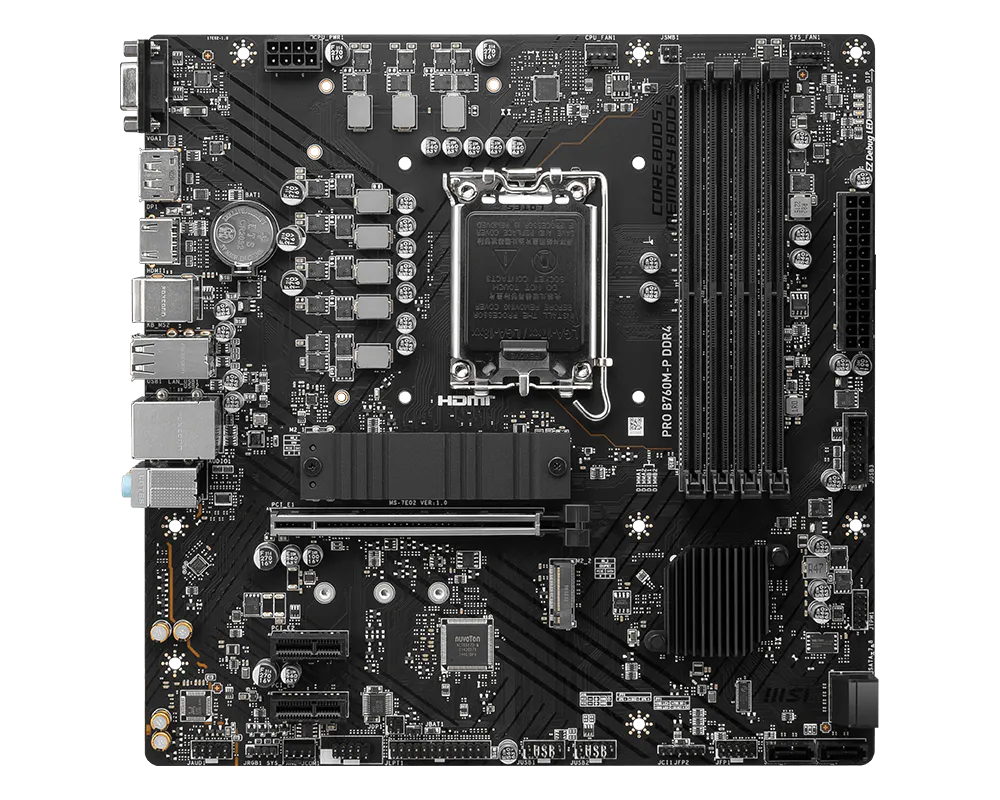 MSI - PRO B760M-P DDR4 - Motherboard
