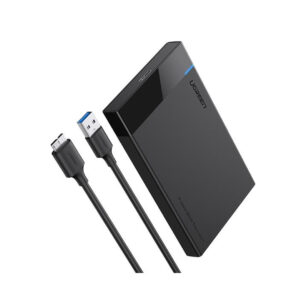 ENCAPSULADOR UGREEN US221 SATA III A USB 3.0 HDD/SSD 2.5Plg 30848 NEGRO