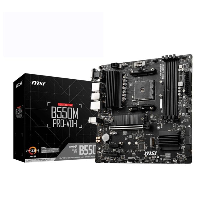 TARJETA MADRE MSI B550M PRO-VDH DDR4 AM4 MICRO-ATX DDR4 911-7C95-074