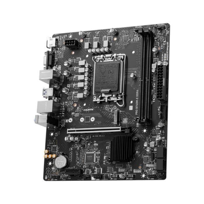 TARJETA MADRE MSI PRO B760M-E DDR4 LGA 1700 M-ATX 911-7D48-049