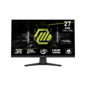 MONITOR MSI MAG 272F 27" PLANA 1920 X 1080 FHD 200HZ RAPID IPS ADAPTIVE-SYNC HMDI / DISPLAYPORT