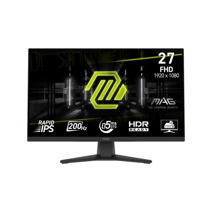 MONITOR MSI MAG 272F 27" PLANA 1920 X 1080 FHD 200HZ RAPID IPS ADAPTIVE-SYNC HMDI / DISPLAYPORT