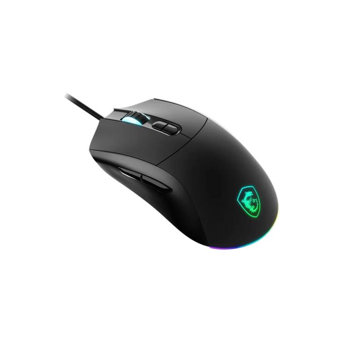 MOUSE GAMING RGB MSI FORGE GM320 ALÁMBRICO USB 2.0 12800 DPI S12-0402540-HH9
