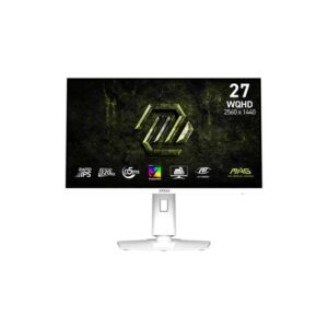 MONITOR GAMING MSI MAG 274QRFW X32 27 PULG PLANA WQHD 2560X1440 320HZ RAPID IPS G-SYNC 9S6-3CE49H-03