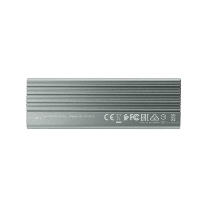 ENCAPSULADOR USB 3.2 GEN2 USB C ADATA EC680 M.2 EC680-CCGY