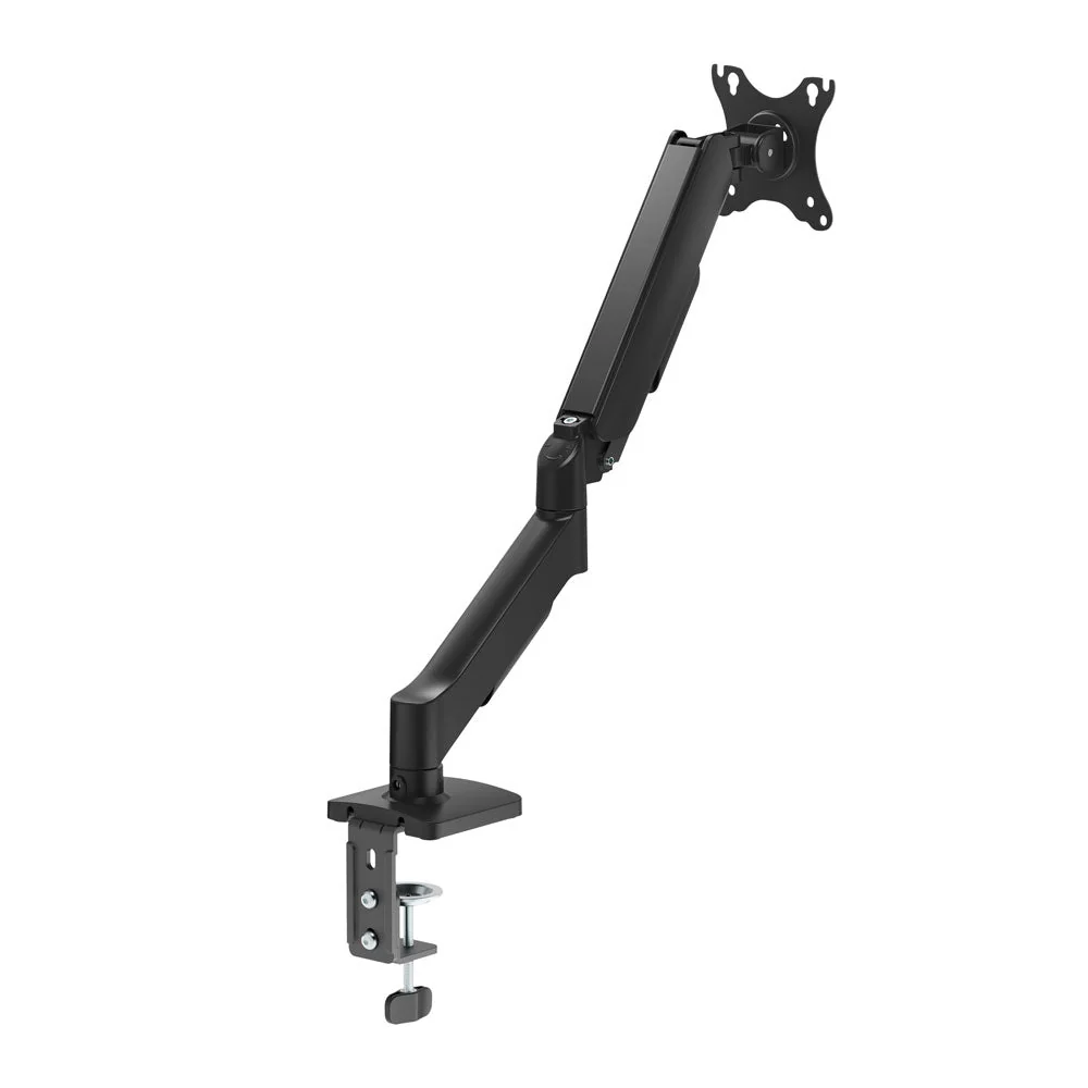 SOPORTE ARGOM PARA MONITOR 17" A 32", RESORTE DE GAS Y ABRAZADERA