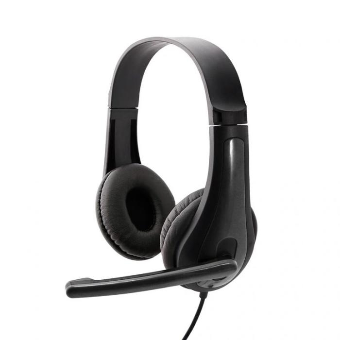HEADSET W/MIC ARGOM STEREO USB METRO 78